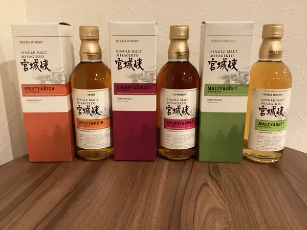 宮城峡蒸溜所限定３種